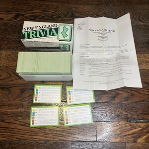 1980s New England Trivia Game - Ultimate Yankee Challenge Game - 3,000 Questions